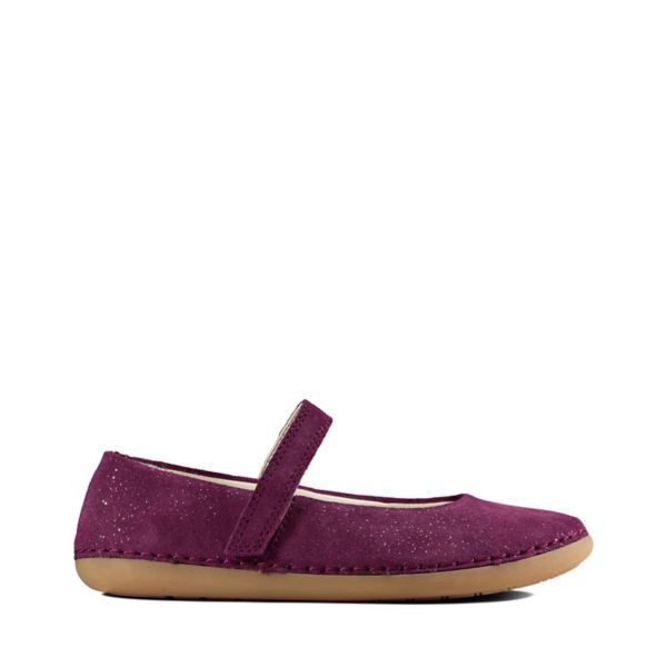 Clarks Girls Skylark Tap Kid Casual Shoes Purple | CA-2413680